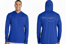 Load image into Gallery viewer, Men's Zone Performance Hoodie- Royal Blue